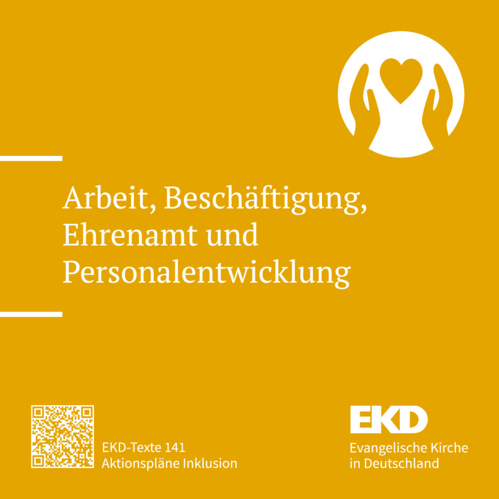 Hier wird die Vorderseite der Karte zum Handlungsfeld 4.2.1 des Orientierungsrahmens von EKD und Diakonie Deutschland gezeigt.